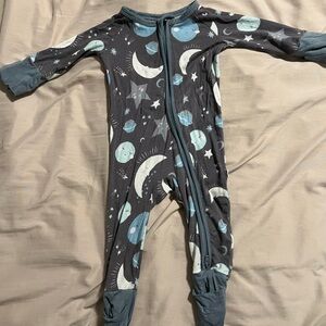 Little Sleepies To the Moon and Back Newborn Zippy